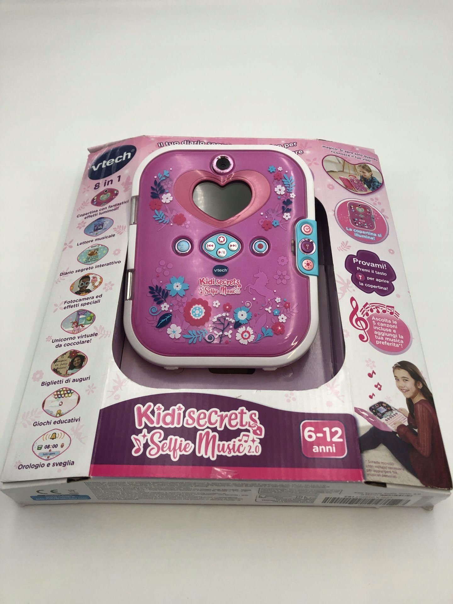 Interaktywne Dziennik KidiSecrets 2.0 z Kamerą i MP3 dla Dzieci