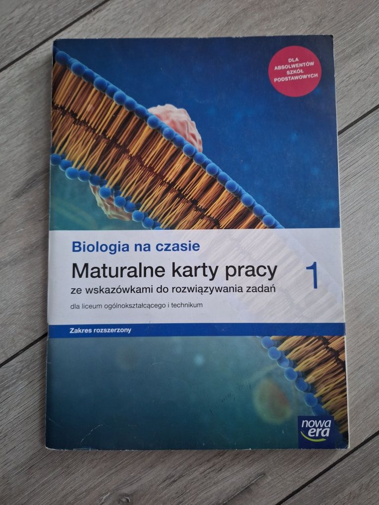 Maturalne karty pracy biologia na czasie 1