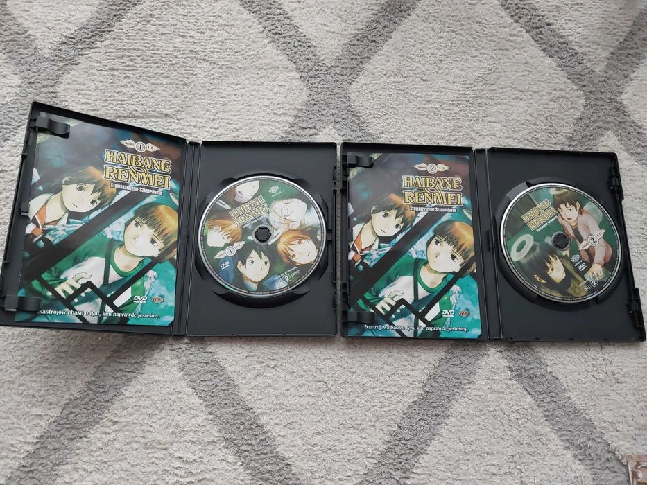Haibane Renmei Anime Manga DVD Anime Gate wydanie kolekcjonerskie PL