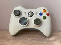 Xbox 360 Biały Kontroler Bezprzewodowy - W pełni sprawny!