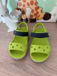 Crocs c6 зелені, салатові, босоніжки