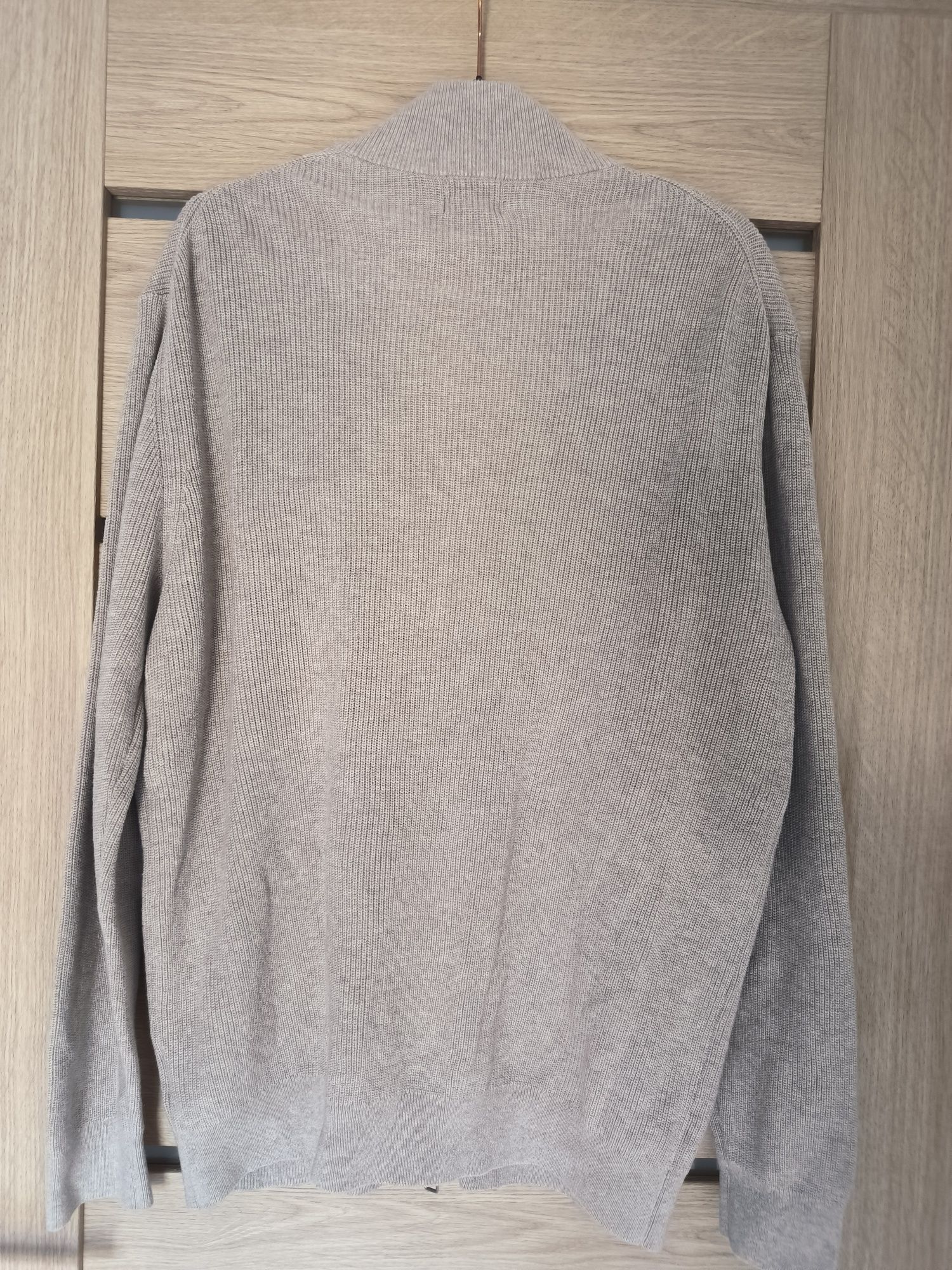 Beżowy kardigan męski H&M rozm. M