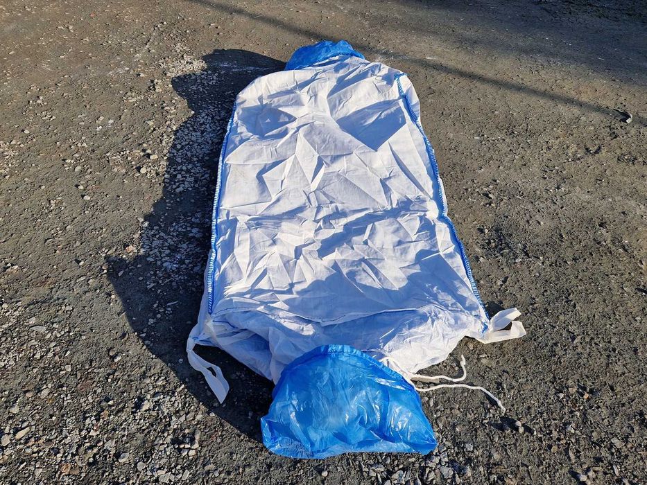 Big Bag z wkładką foliowa worek  bagi do kiszenia kukurydzy CCM 170 cm