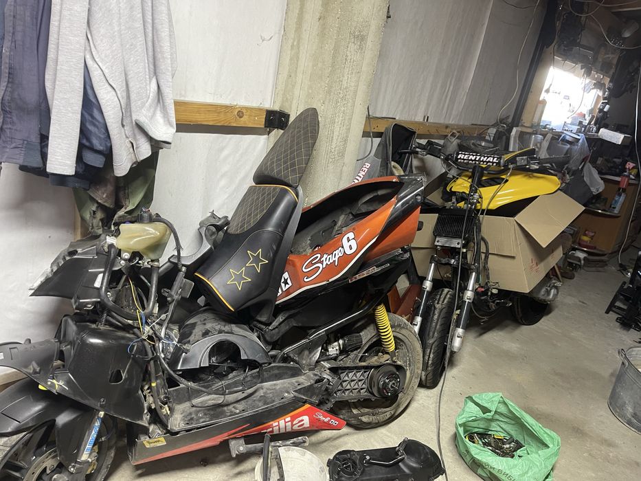 Aprilia sr 50 gen 3 недострой