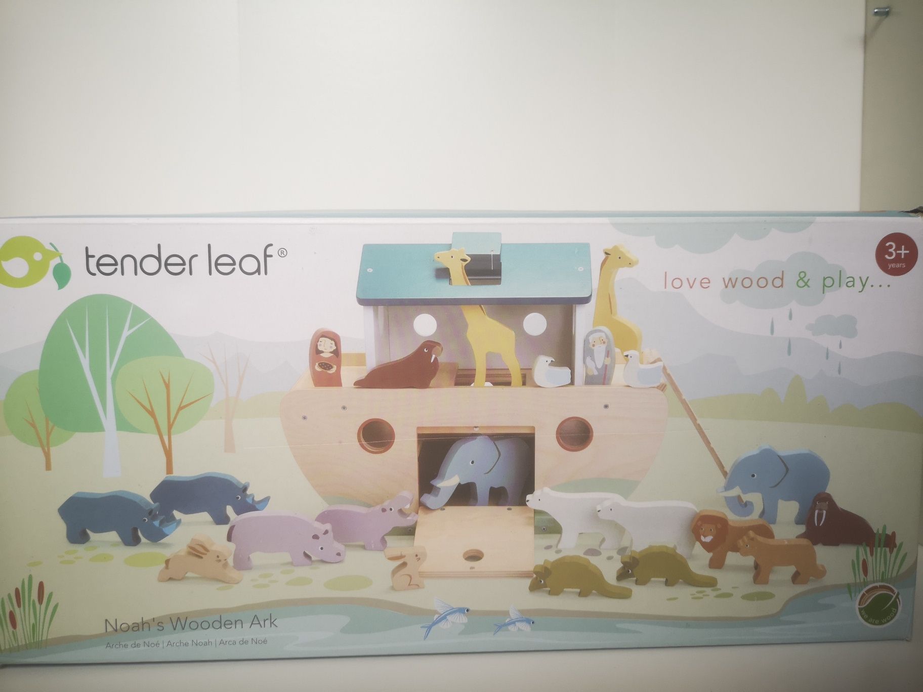 Drewniana Arka Noego Tender Leaf Toys