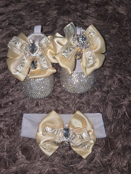 Buty +opaska dla dziewczynki