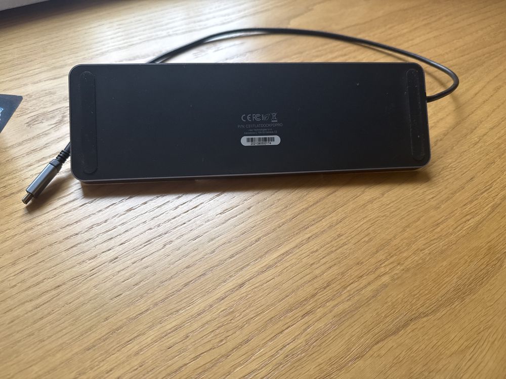 Stacja dokująca I-TEC C31FLATDOCKPDPRO USB Typu C, Aktywna / Pasywna