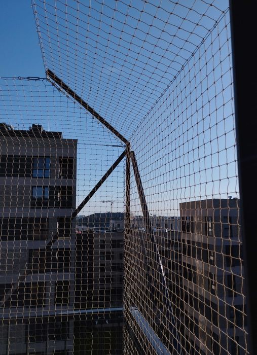 Montaż siatki na balkon dla kota/przeciw ptakom: W MAX 5 DNI ROBOCZYCH