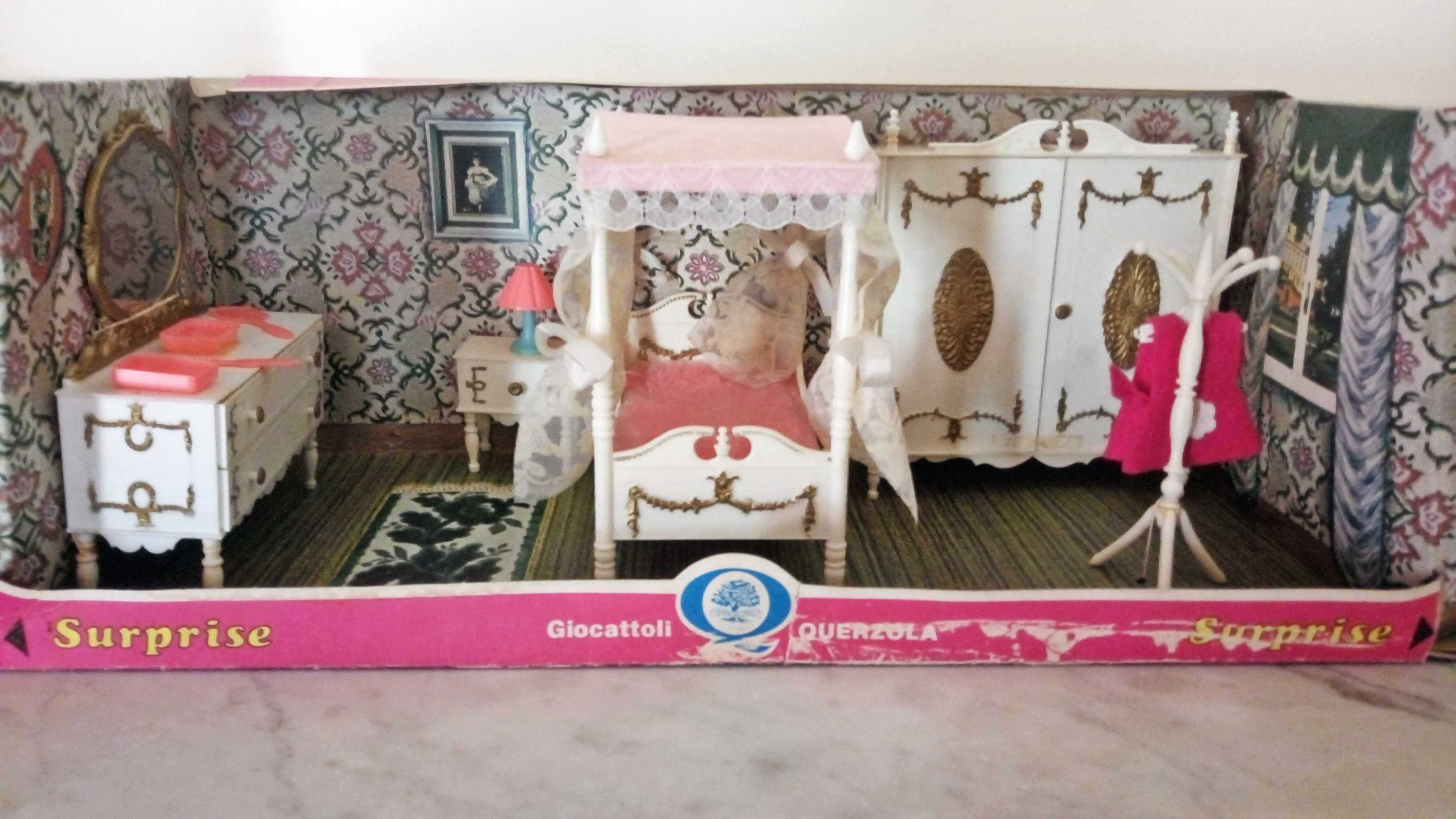 Mobília de quarto brinquedo vintage nova da marca Giocattoli Querzola