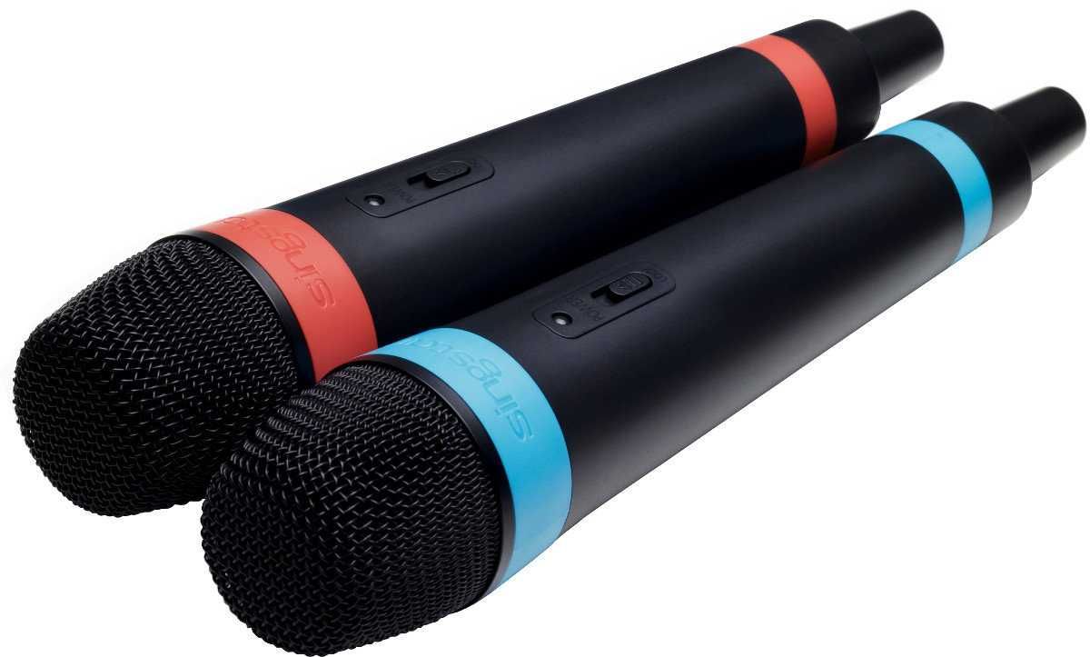 SingStar Eska Hity na czasie + zestaw mikrofonów PL PS2