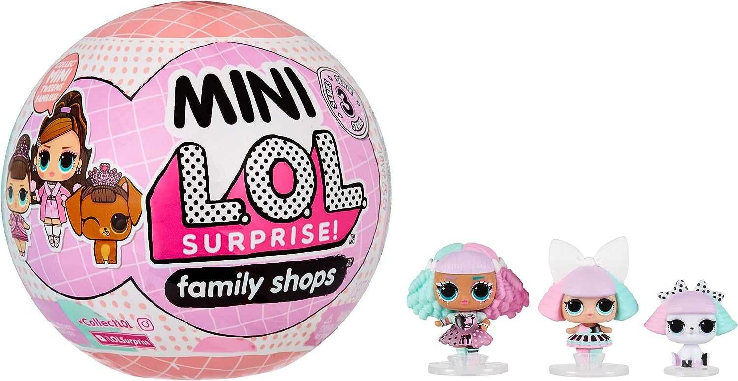 Лялька LOL MINI Tweens Family Shops 3 серія ЛОЛ  Міні Сімейка Підліток