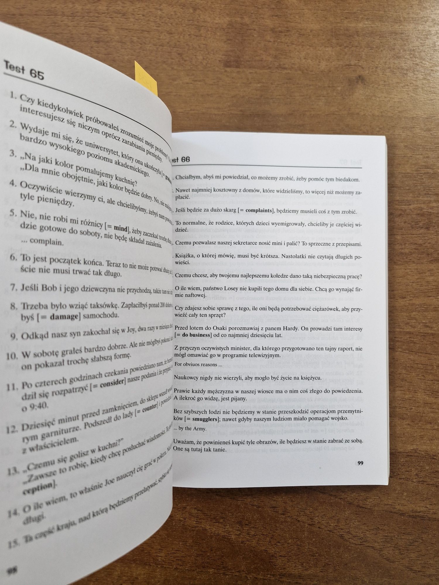 A938. "100 testów z gramatyki angielskiej" Henryk Krzyżanowski