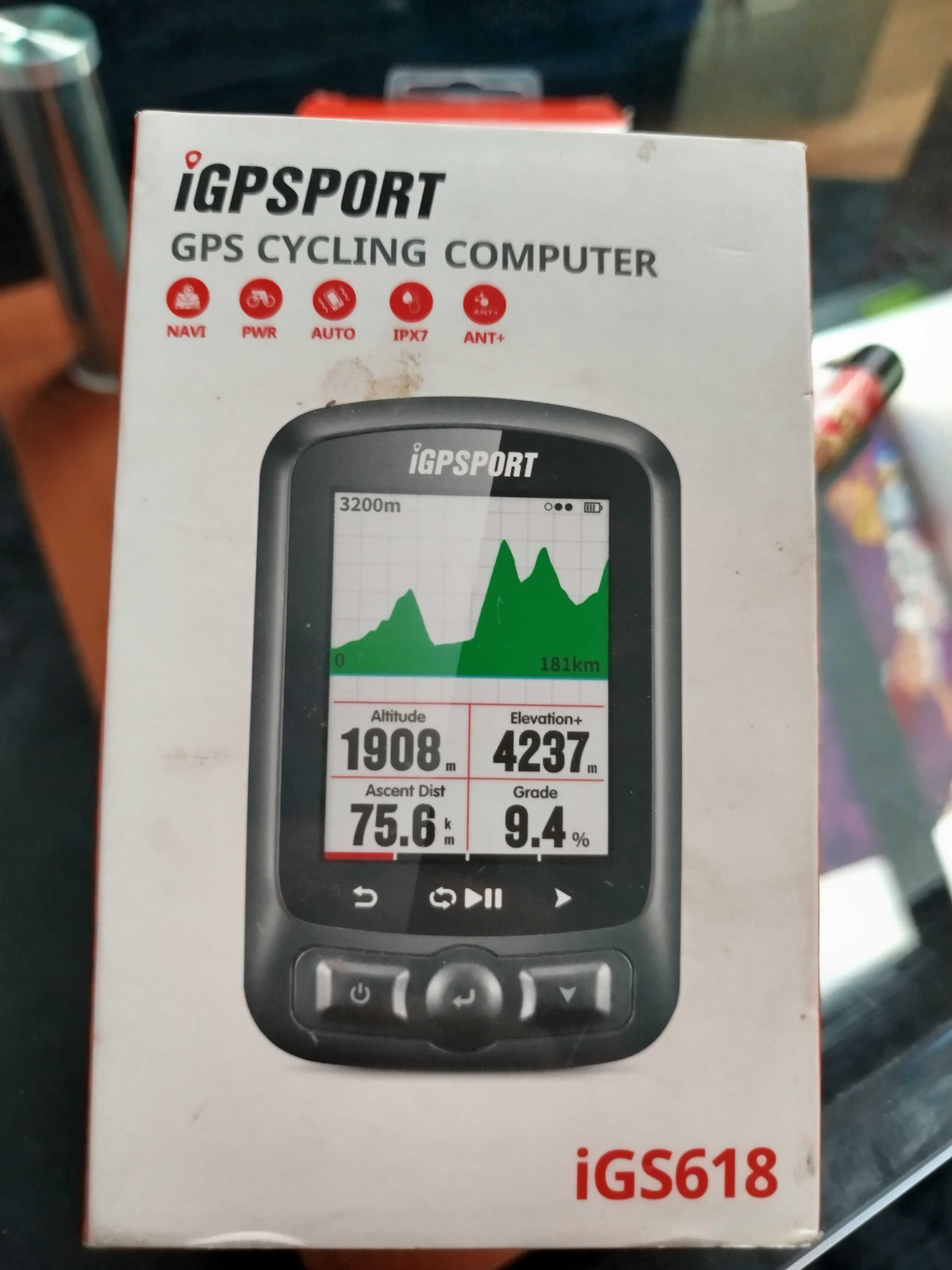 I GPSPORT IGS618 licznik rowerowy