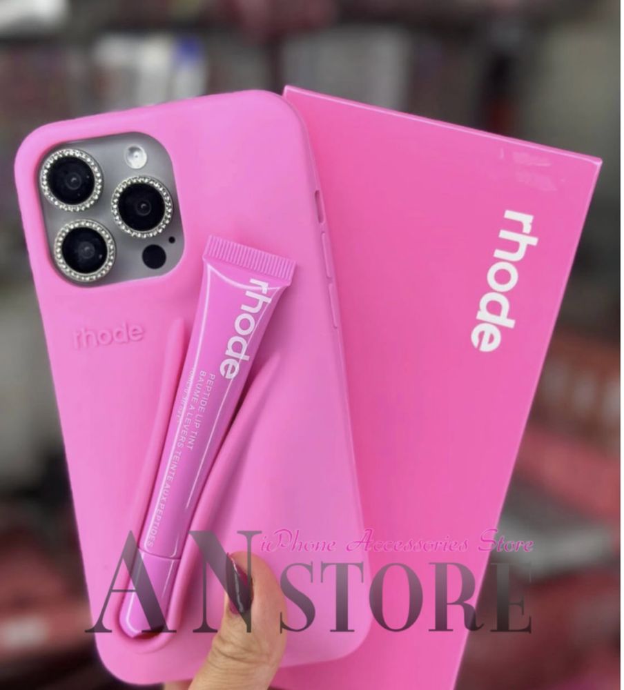 Чехол rhode espresso,ribbon,сірий з блиском на iPhone 11,11pro,12та ін