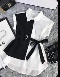 Стильна жіноча сорочка котон блуза туніка 42-44,46-48,50-52,54-56