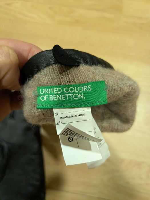 Luvas cabedal Benetton