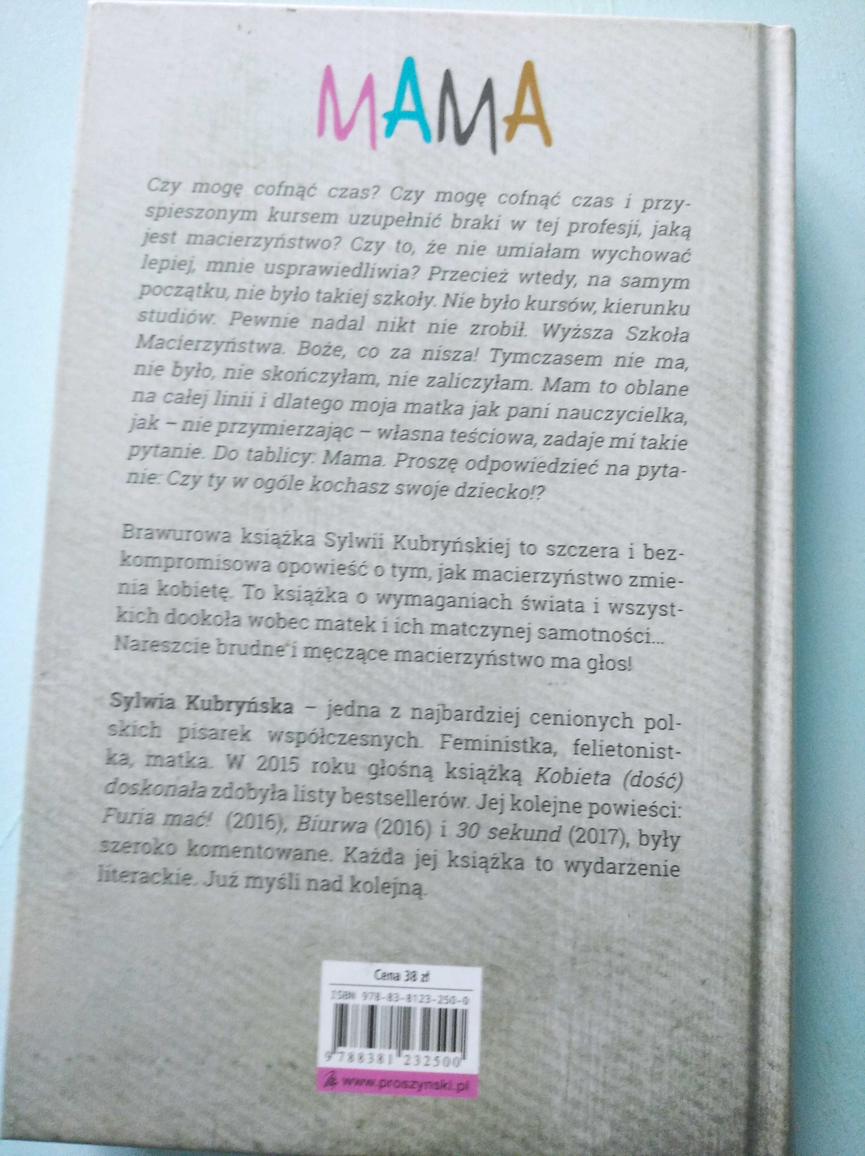 Niebieska flaga 1 Kaito manga plus książka "Mama" Kubryńska