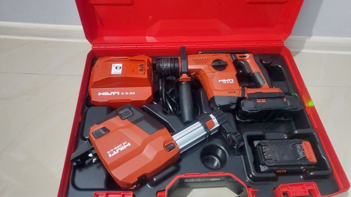 Hilti TE 6-22 Nuron перфоратор з пилососом