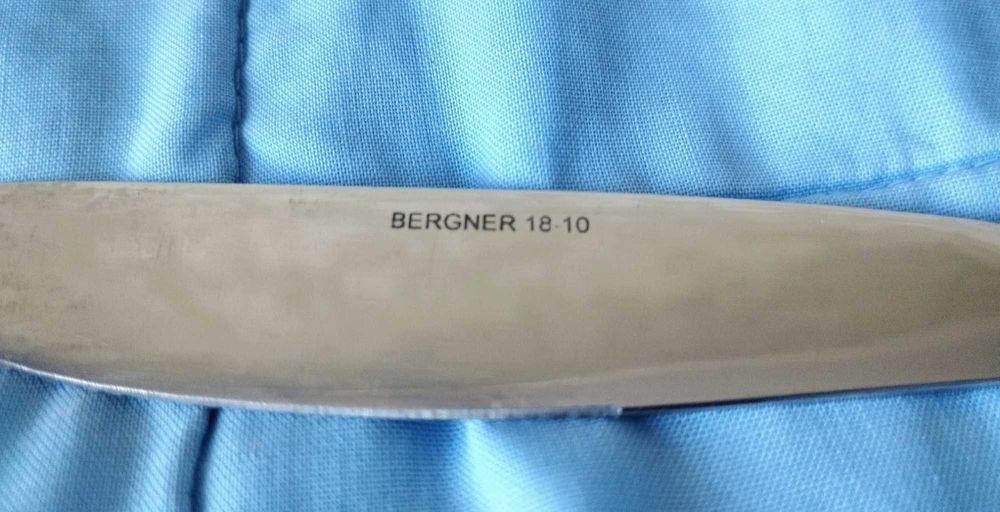 Набір ножів та виделок Bergner, 24шт, вінтажна кавомолка 1930х років