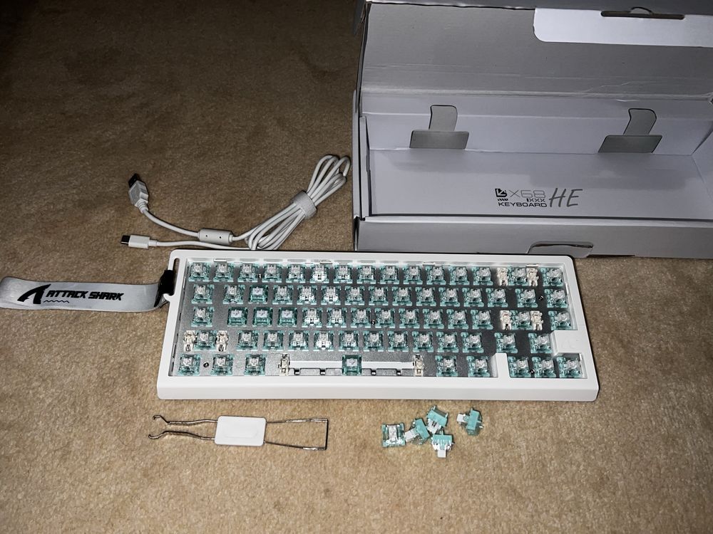Клавиатура Attack Shark x68HE