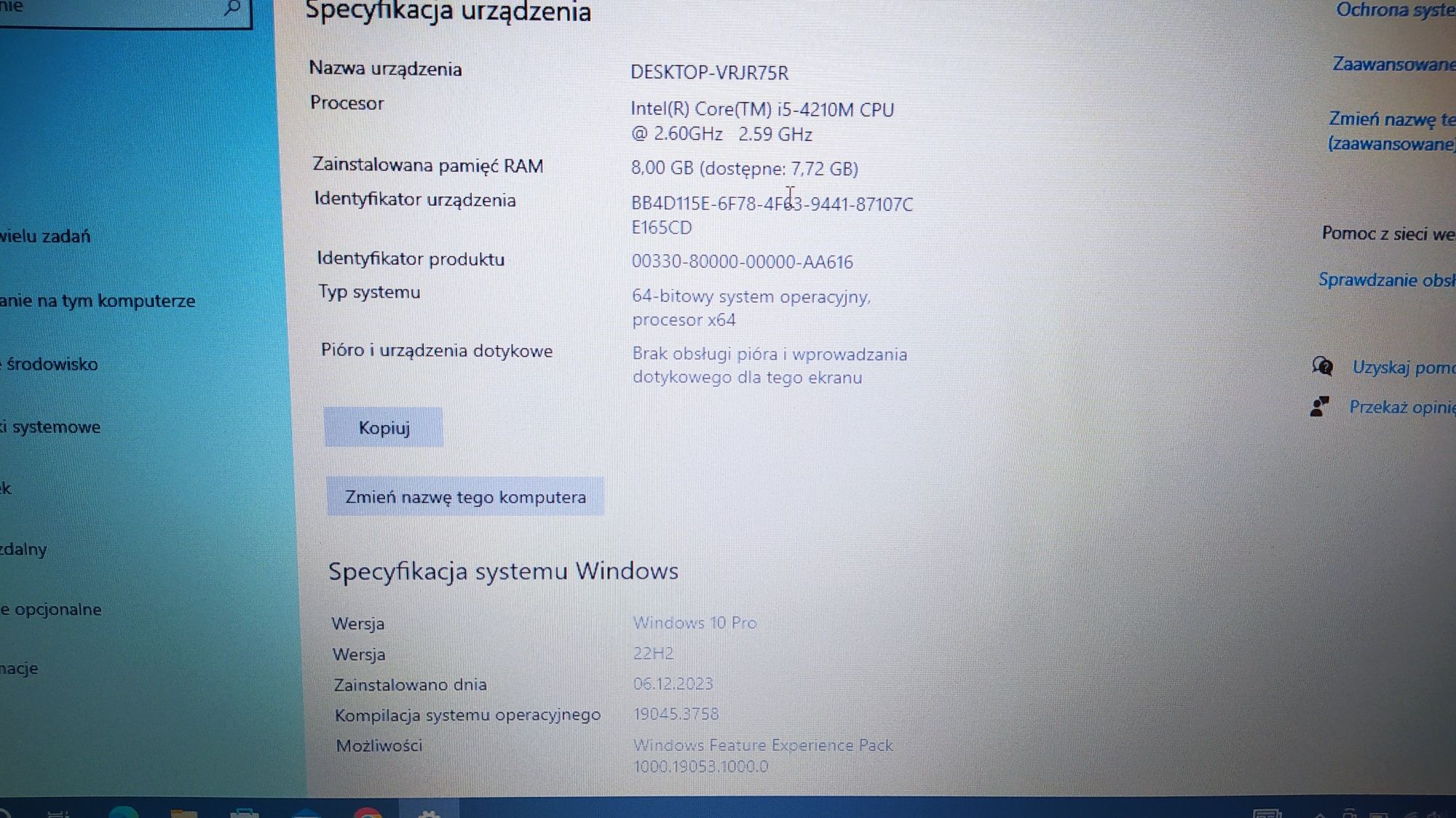 Lenovo ThinkPad L540 i5. Laptop. 15,6". Windows 10. Bardzo dobry stan.