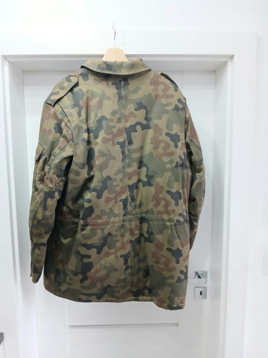 Męska kurtka militarna moro XXL/3XL z odpinaną podpinką