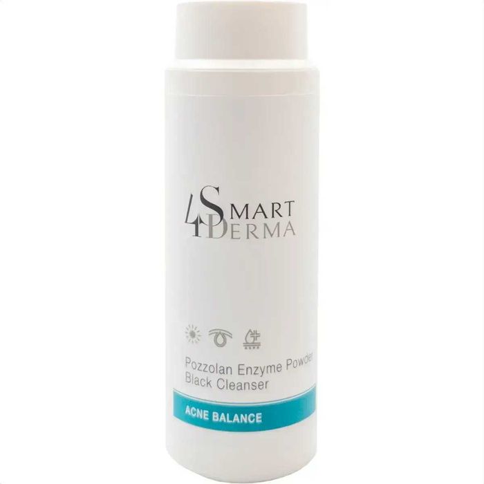 Ензимна пудра з вулканічним пилом SMART4DERMA — для глибокого очищення