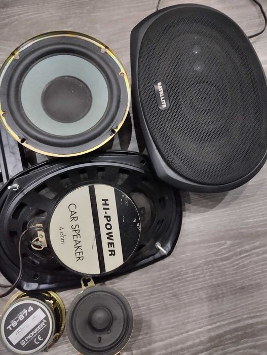 Głośniki samochodowe do telewizorów