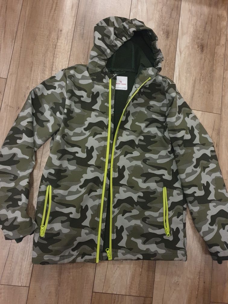 Kurtka jesienna SOFTSHELL r.164 dla chłopca