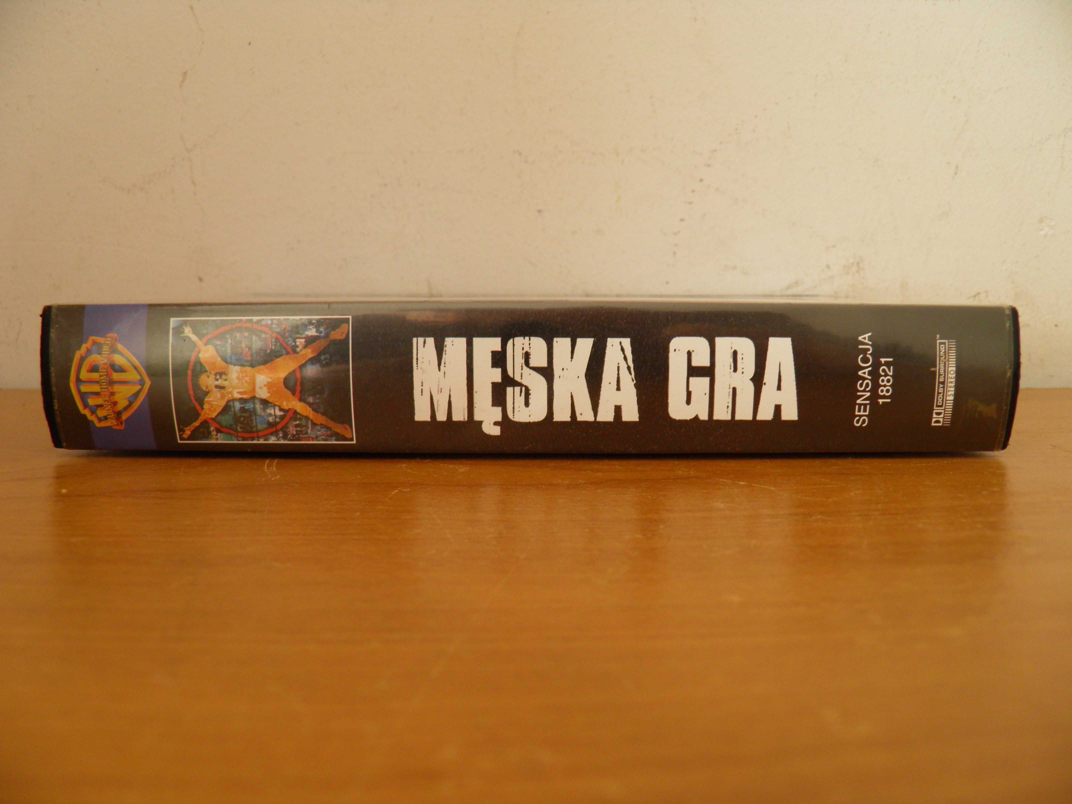 Męska gra-film VHS