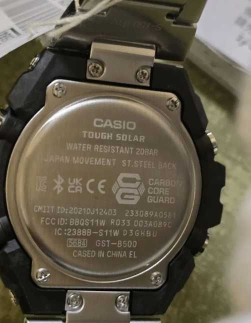Original casio G-shock GST-B500D-1A