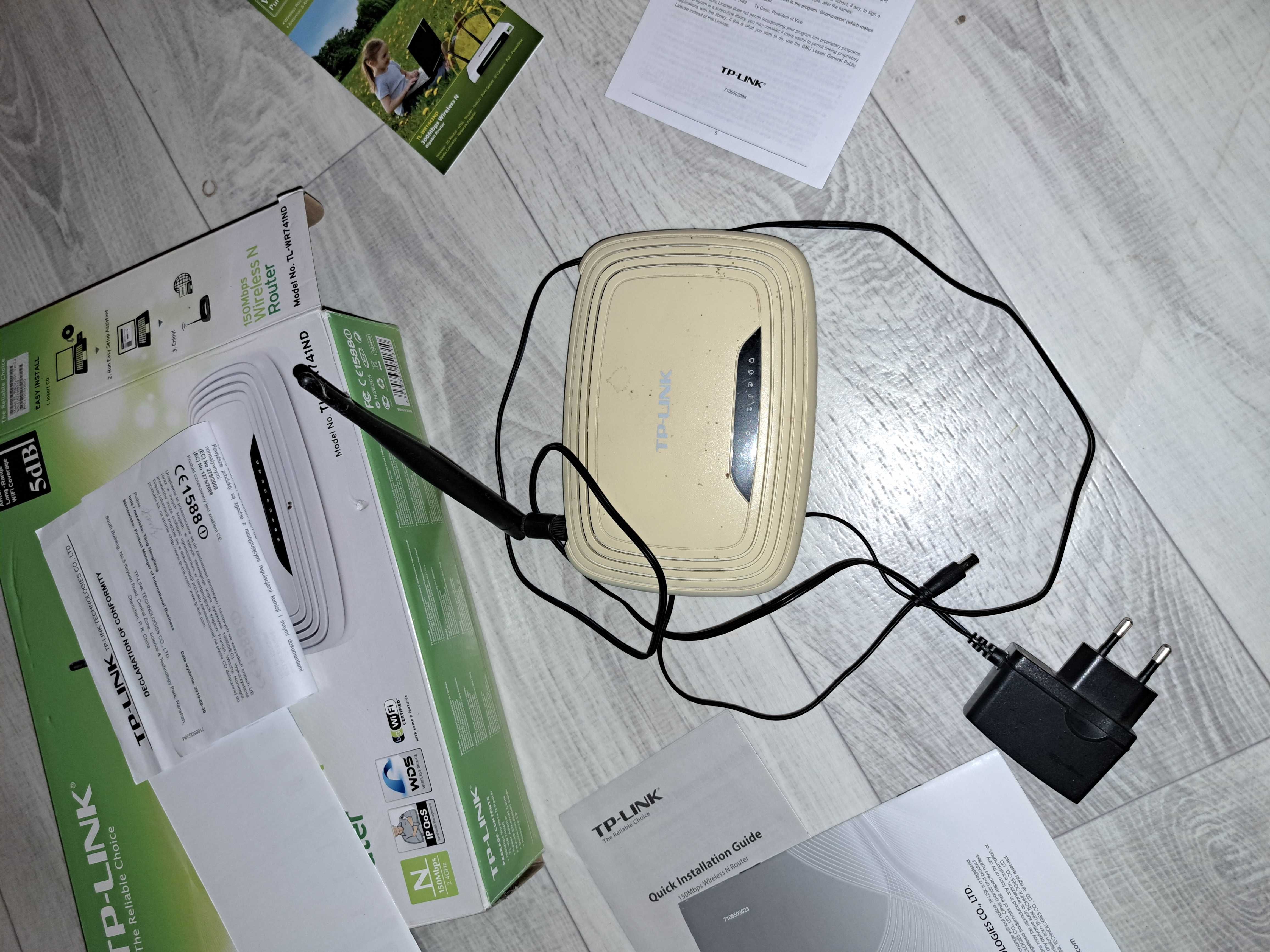 Router Ruter Tp-link TL-WR741ND