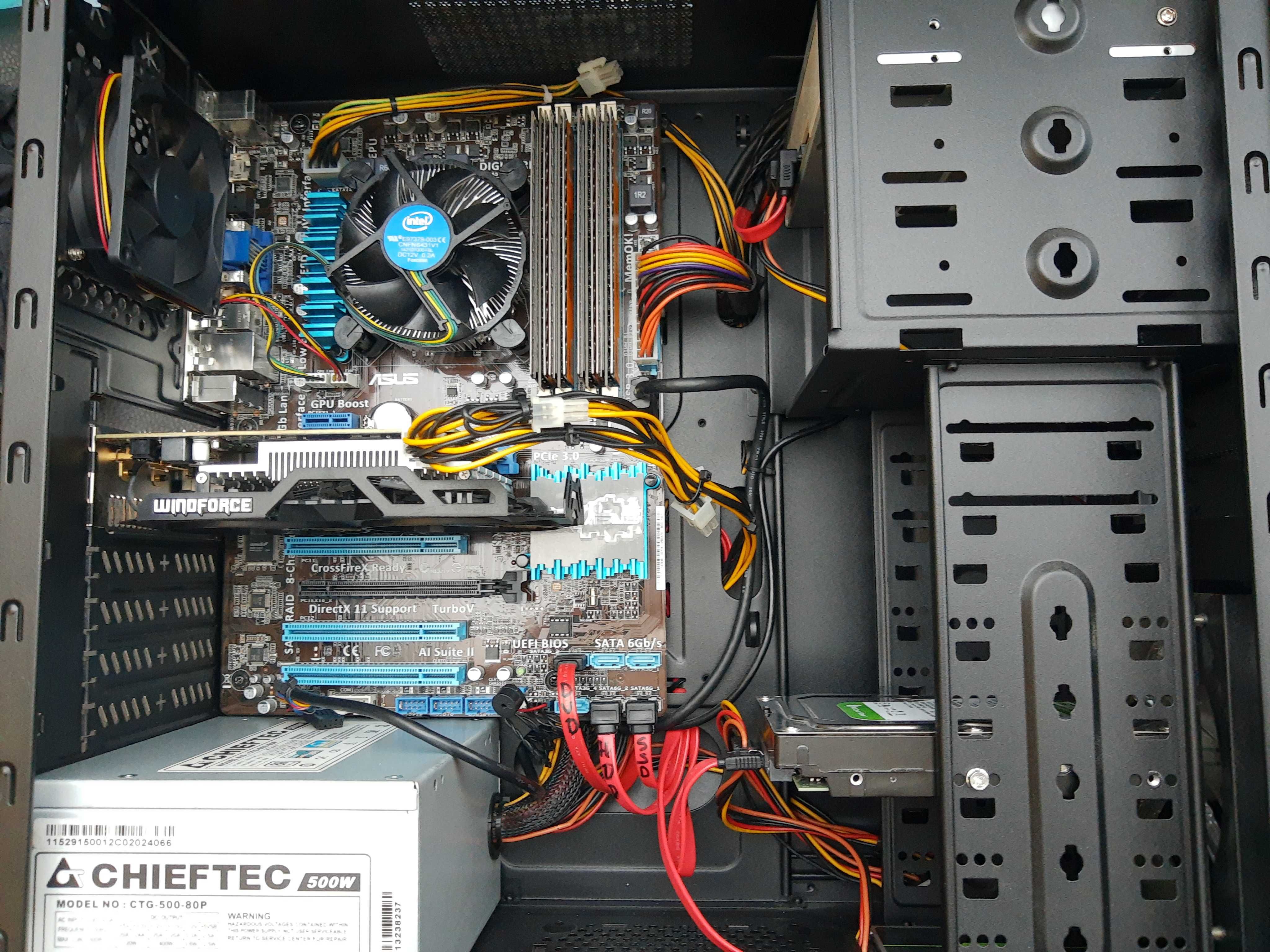 Komputer i5 4x3.6GHz 16Gb Ram Gtx750Ti 4Gb
