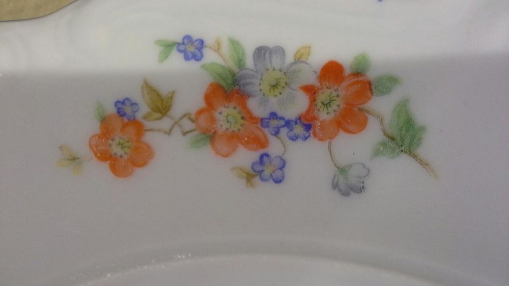 Talerze CT Altwasser,Porcelana Śląska CT TIELSCH ALTWASSER,1941 r.