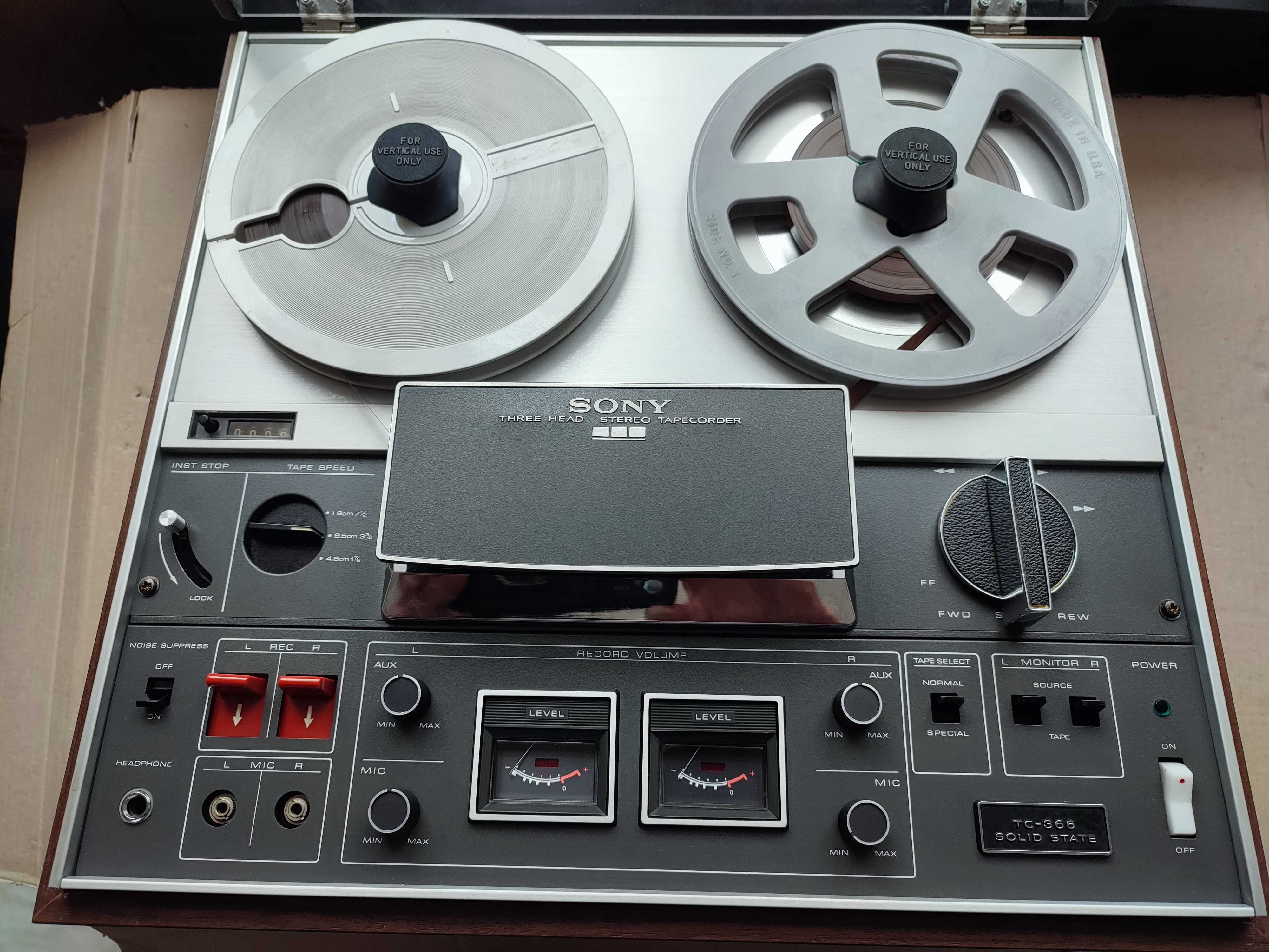 SONY TC366 - magnetofon szpulowy
