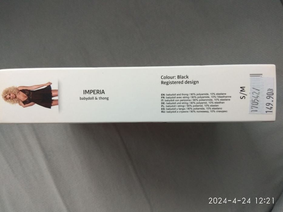 Nowy zestaw bielizny Obsessive