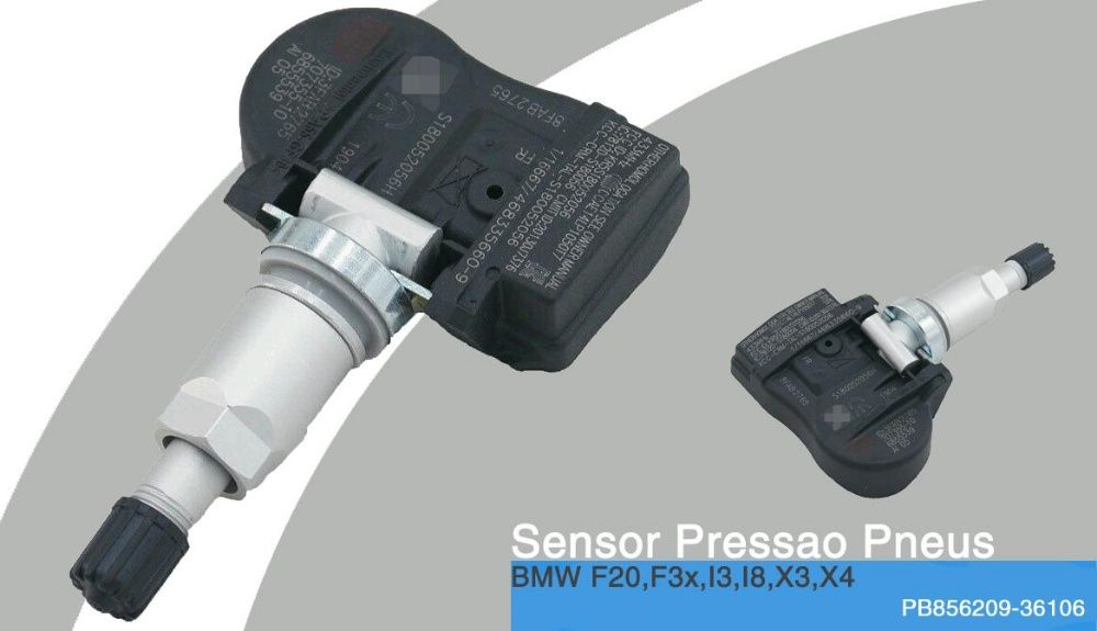 Sensor Pressão Pneus NOVO TPMS BMW F20,F30,F31,i3,i8,X3,X4