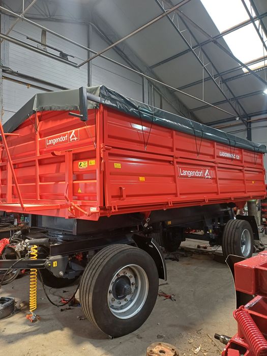 Przyczepa wywrotka 12 ton na 3 strony niemka langendrof kassbohrer