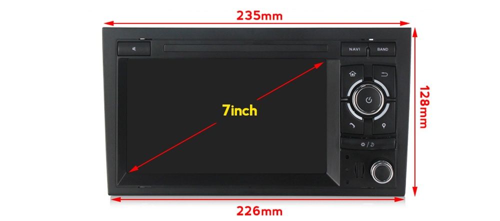 Radio nawigacja AUDI A4 s4 B6 B7 SEAT EXEO Android GPS NAVI