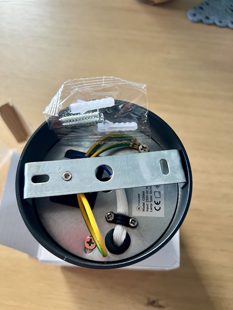 Lampa wisząca czarna