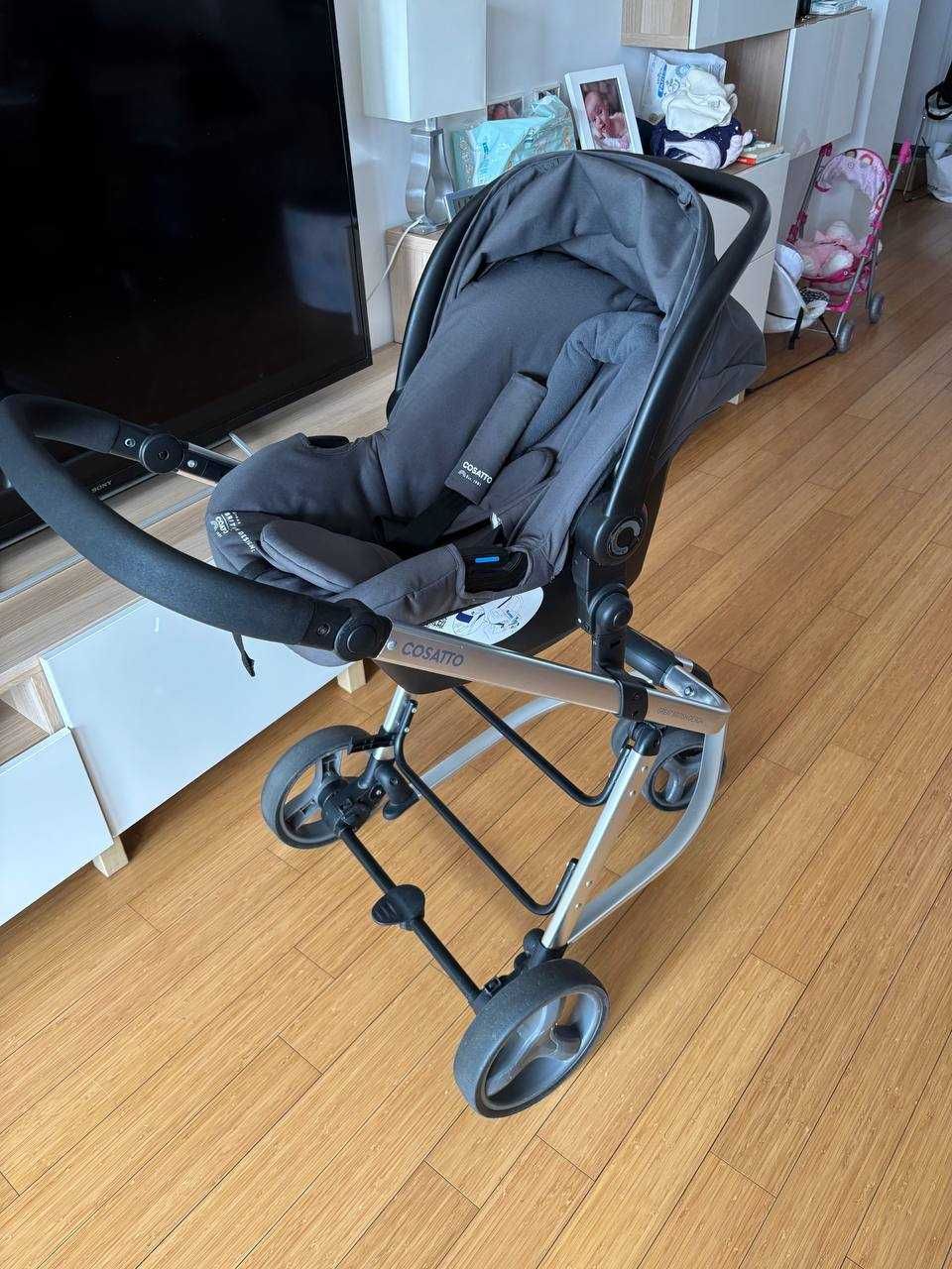 Dziecięcy wózek Cosatto Giggle Mix 3 w 1.