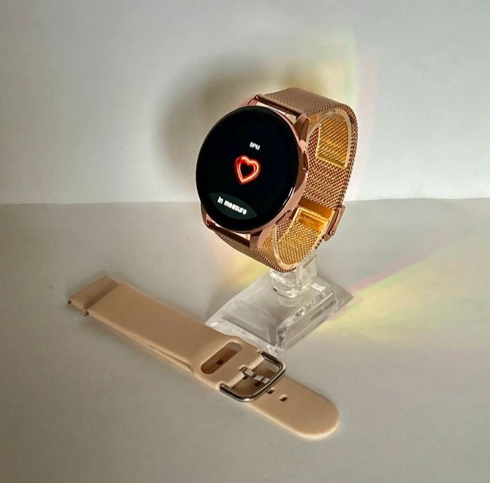 Smartwatch okrągły komplet