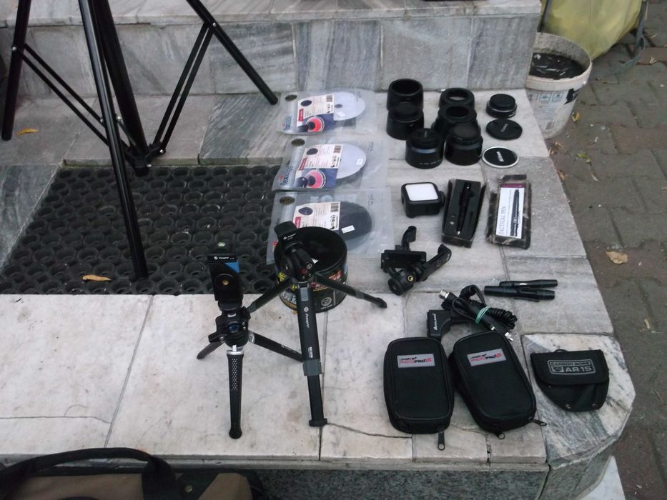 torba myśliwska i statywy do telefonów