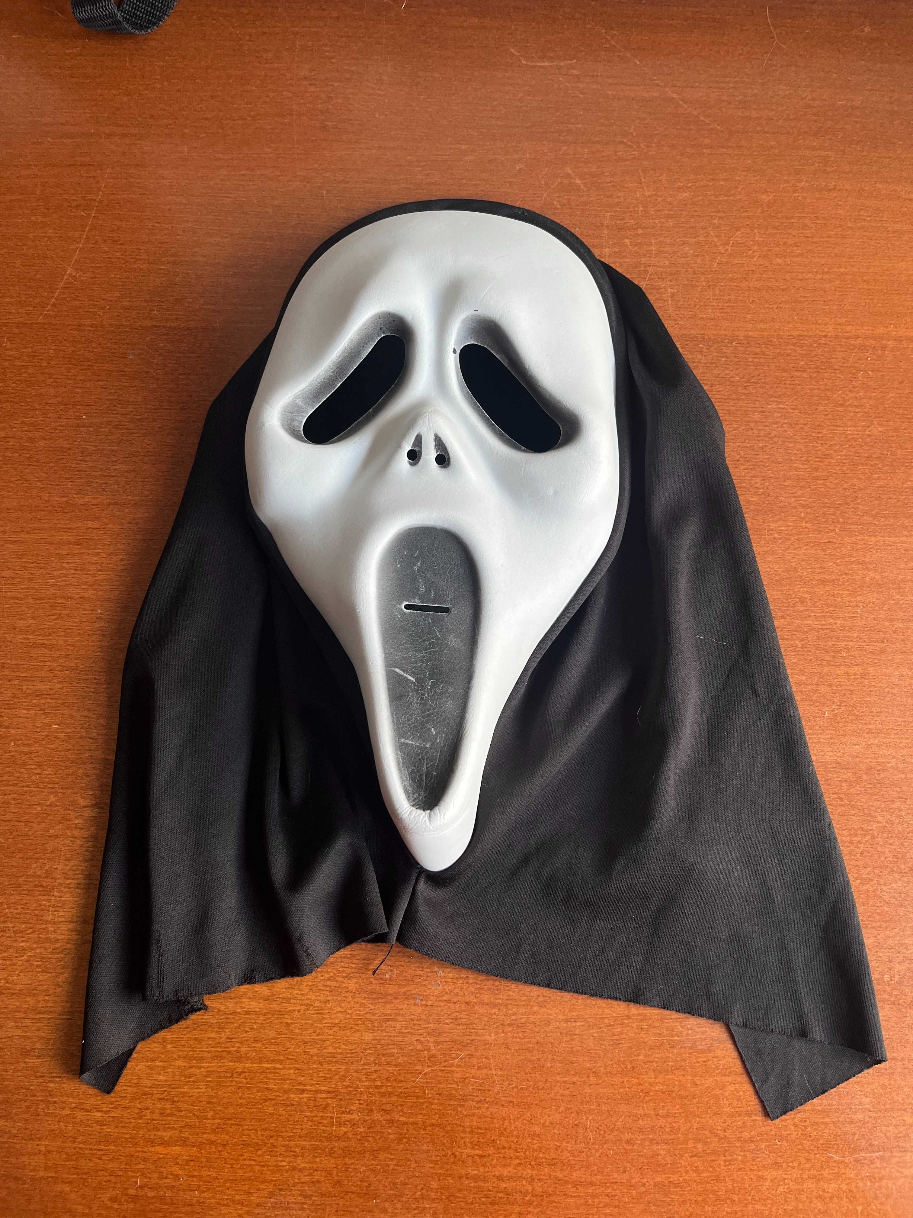 Máscara de Fantasma com Capuz