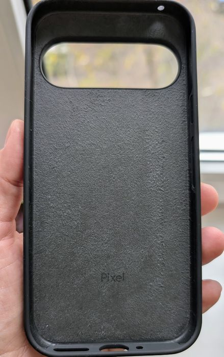 Оригінальний чохол для Google Pixel 9 Pixel 9 Pro Obsidian