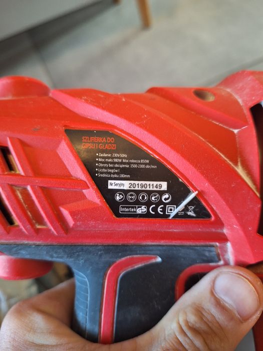 Sprzedam szlifierka do gładzi