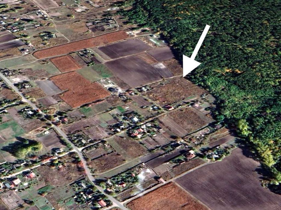 Участок для дома на опушке большого леса Андреевка Бориспольский р-н