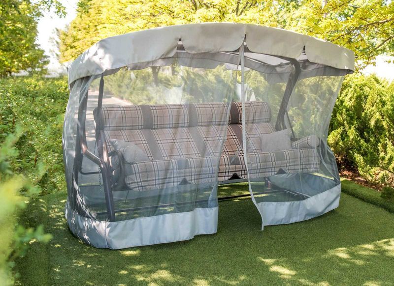 Качелі "Софія". Якісна Садова Гойдалка. Качелі металеві розкладні