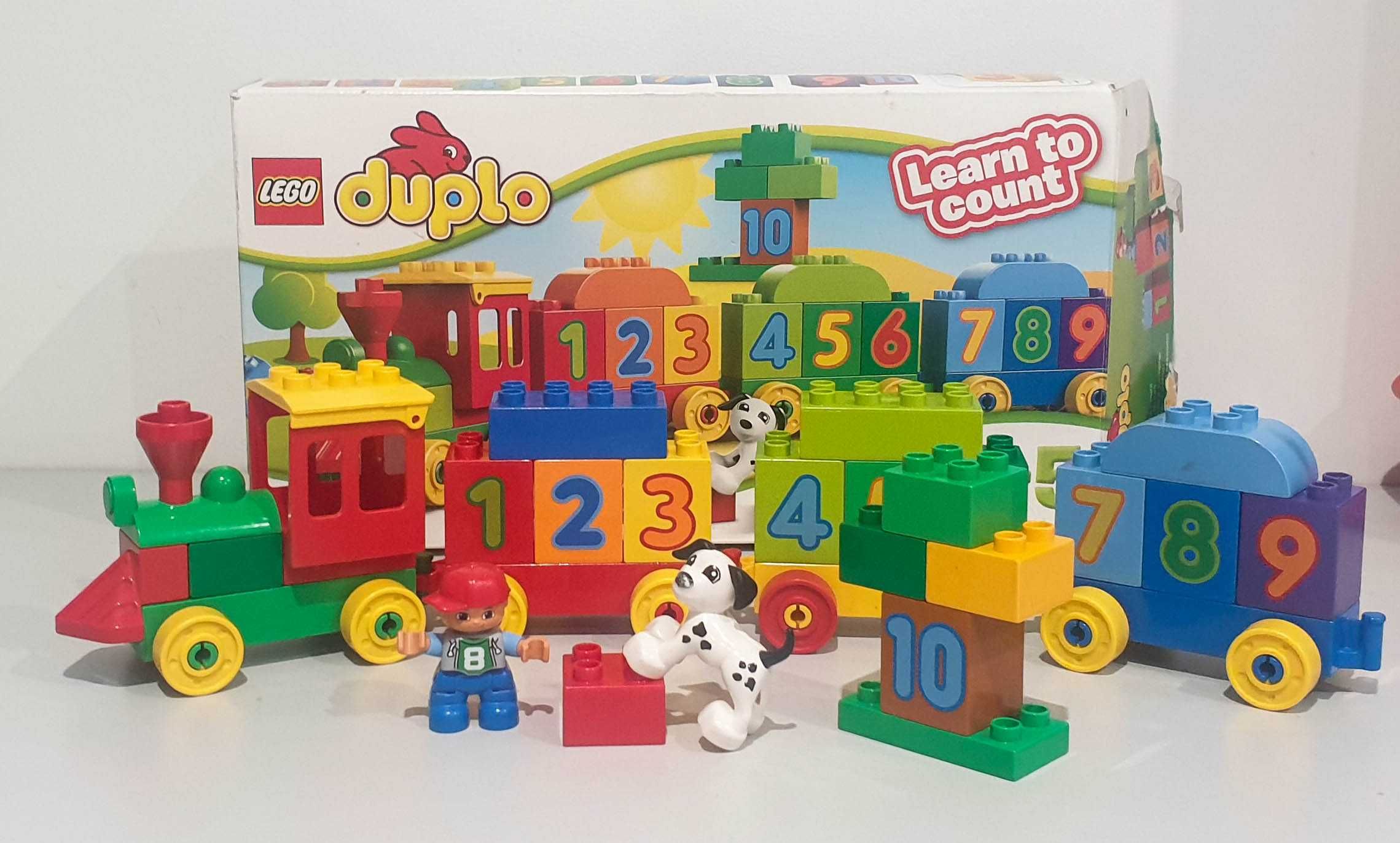 Lego DUPLO 10558 Pociąg cyferki Zestaw edukacyjny