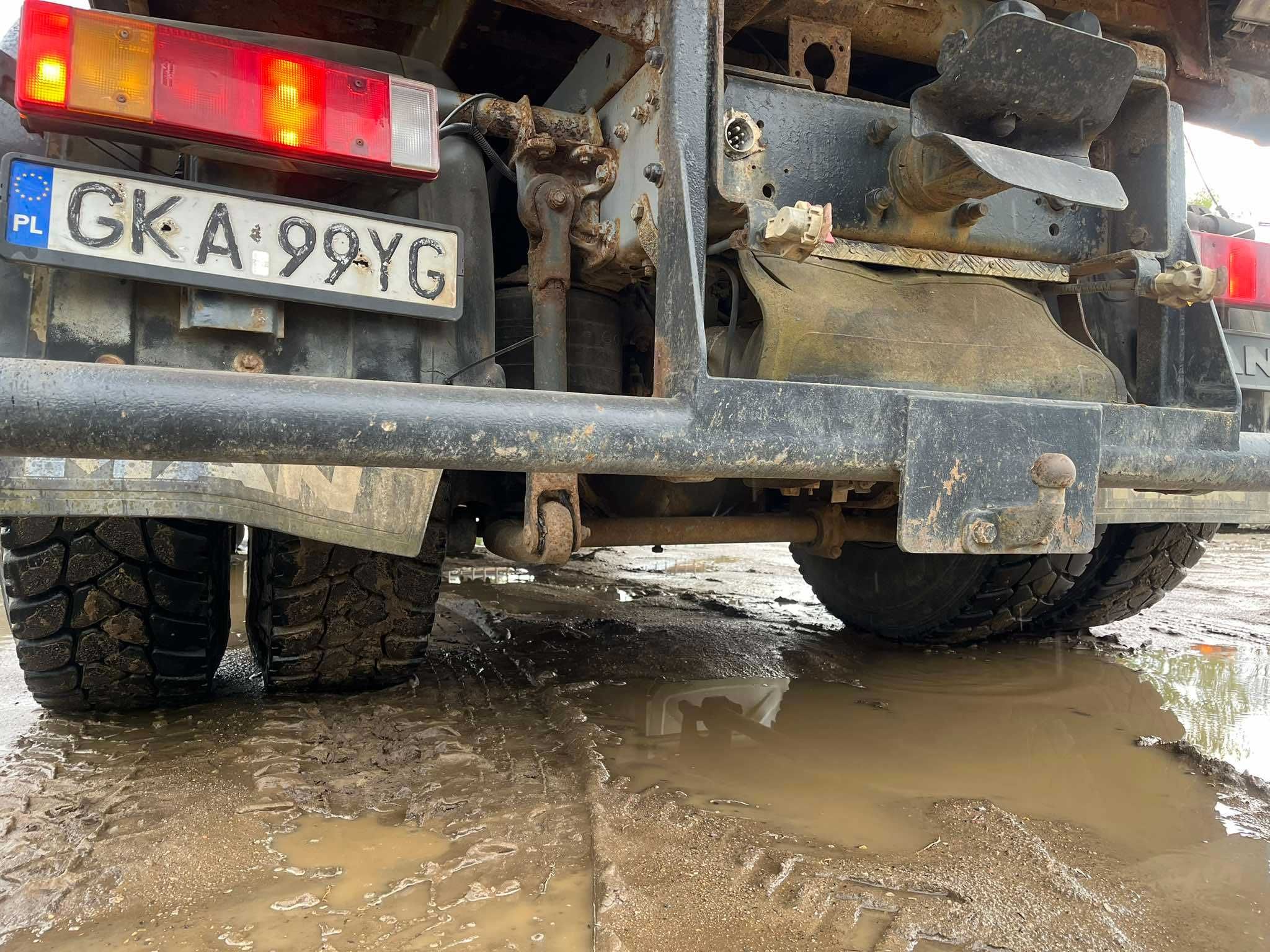 MAN 19.343 wywrotka F2000 98r Meiller kiper